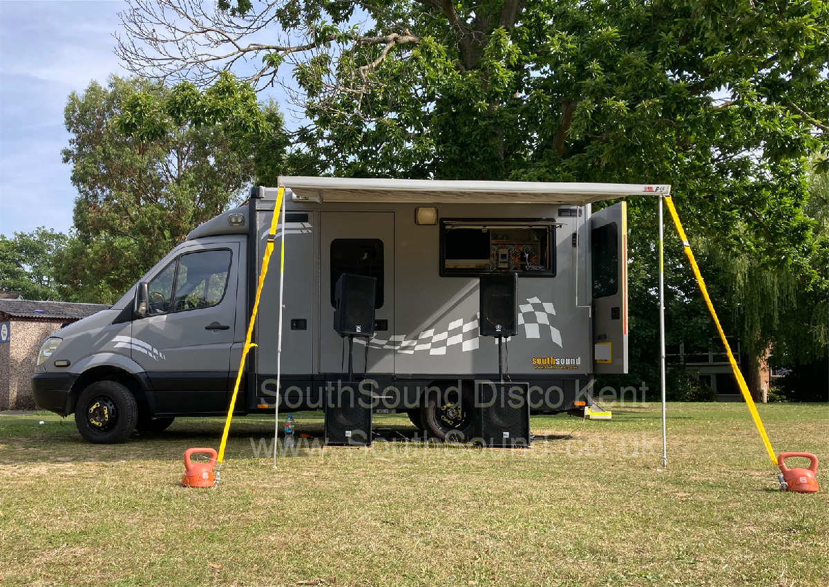 SouthSound Mobile Disco Kent colourful birthday celebration