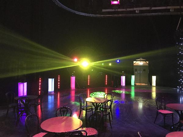 SouthSound large setup in Maidstone Studios for the Jools Holland Hootenanny after show party.