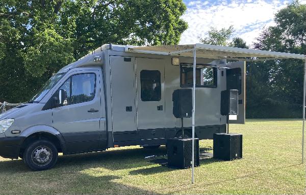 Outside Events - We can cater for outside events with our converted ex NHS ambulance - We call it The Jam-bulance.