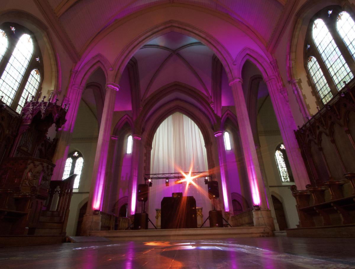 Wedding setup in a venue in Kent