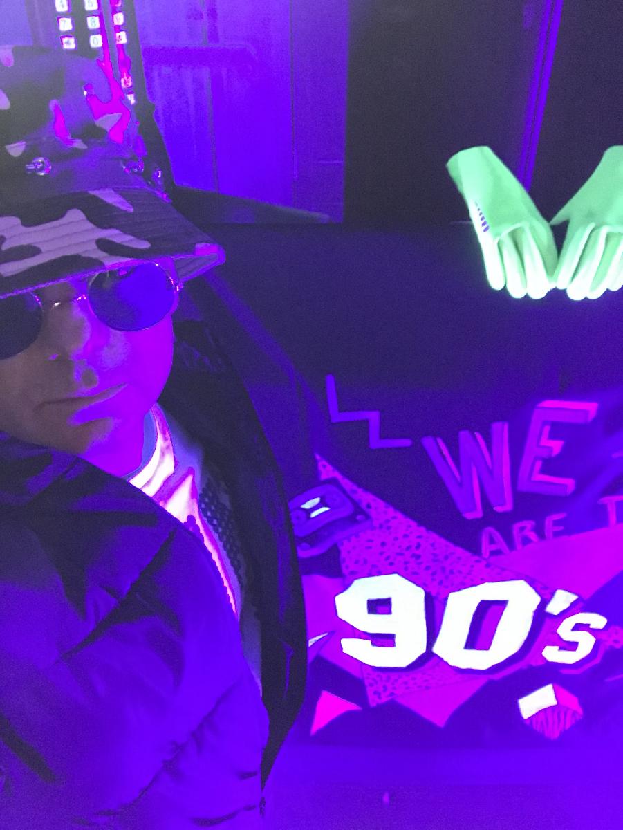 SouthSound DJ fancy dress 90s party