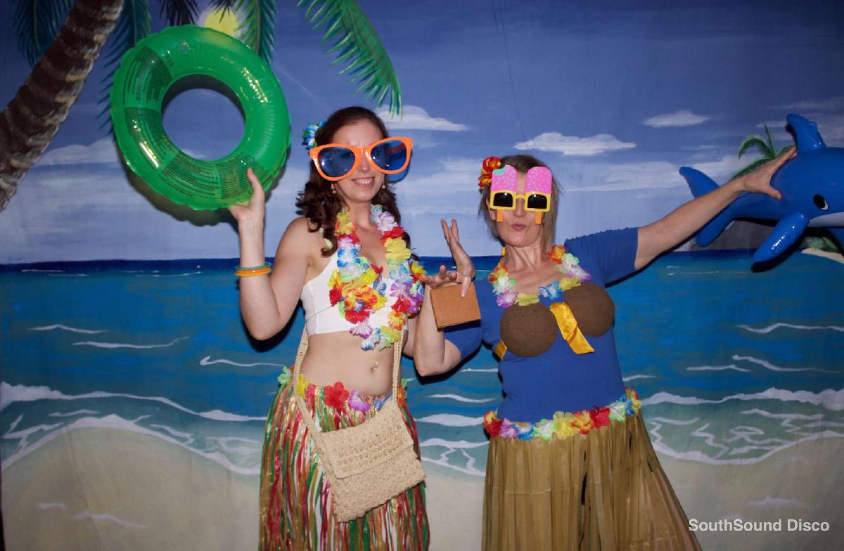 Summer Beach Themed Photography Backdrop